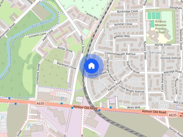 Manchester, M11, Holly Street