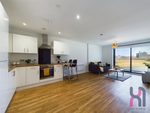 Manchester Waters, 1 Pomona Strand, Old Trafford, Manchester M16, 2 bed flat to rent, £1,325 pcm | PrimeLocation