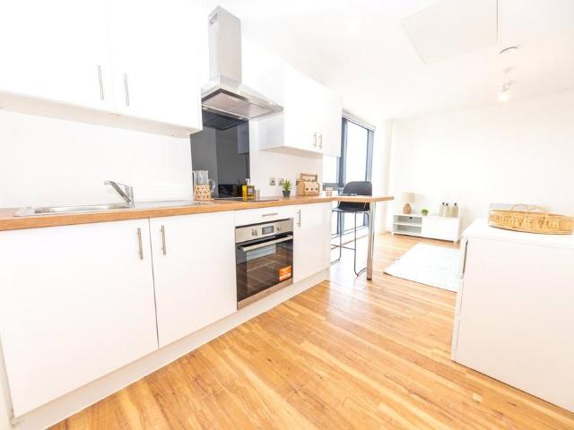 Manchester Waters, 3 Pomona Strand. Studio to rent £900 pcm £208 pw