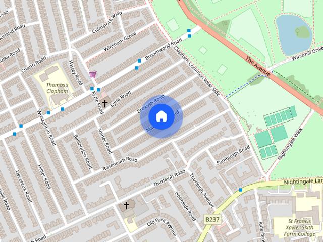 Manchuria Road, London, SW11