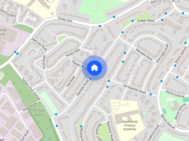 Mandale Road, Bournemouth P07829