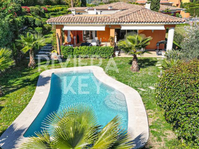 MANDELIEU – Minelle: Élégante villa dans domaine privé et s. 141m² Mandelieu la Napoule
