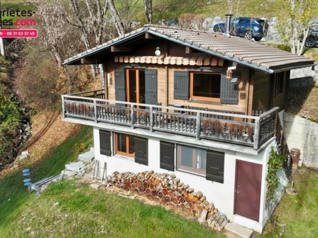 Manigod 74230 Chalet 4 pièces avec vue imprenable sur la Tournette
