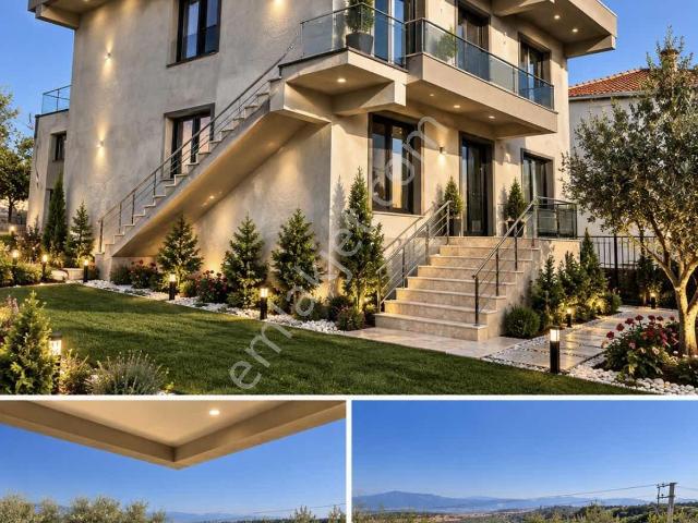 Manisa Manzaralı Acil Satılık Villa 2 Katlı 3+1 3+1 Fırsat
