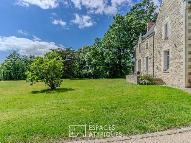 Manoir de caractère sur domaine avec espace piscine remarqua. 247m² Villeneuve en Retz