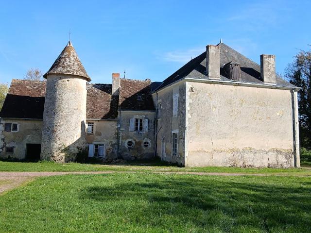 Manoir XVe XVIe XIXe à restaurer avec dépendances, parc. 330m² Buzançais