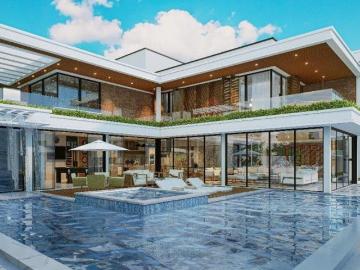 Mansão em Construção A VENDA no Condomínio Jardim Acapulco na praia do Guarujá