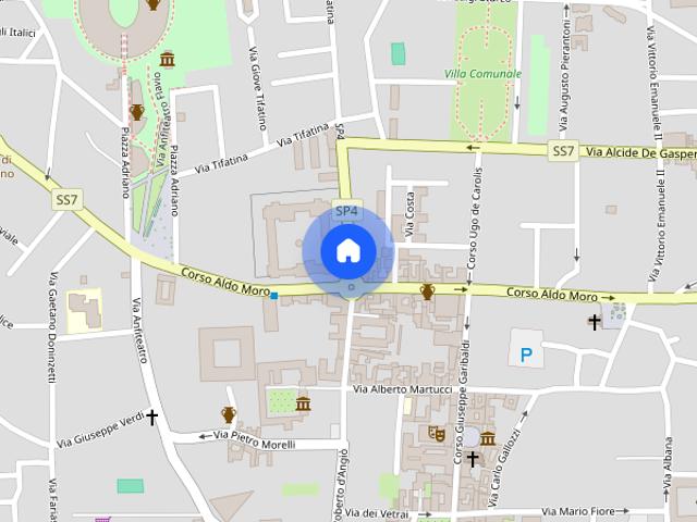 Mansarda arredata zona paletta d'oro s.maria