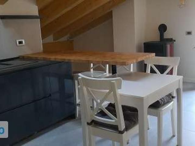 Mansarda arredata Centro