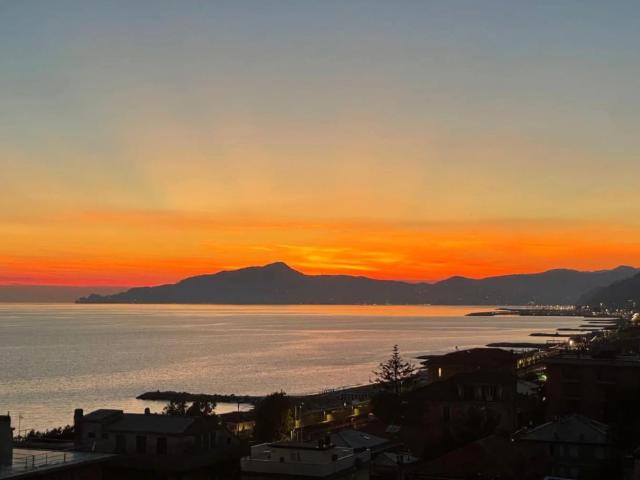 Mansarda con vista mare Cavi di Lavagna