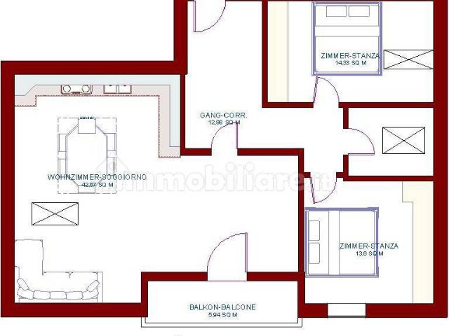 Mansarda ottimo stato, 116 m², San Pancrazio