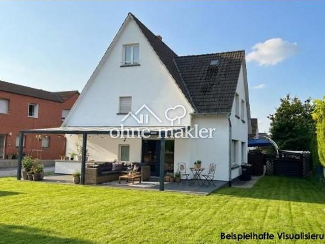 Machen Sie Ihren Traum vom Eigenheim Wirklichkeit Doppelhaushälfte mit neuer Terrasse in Beckum