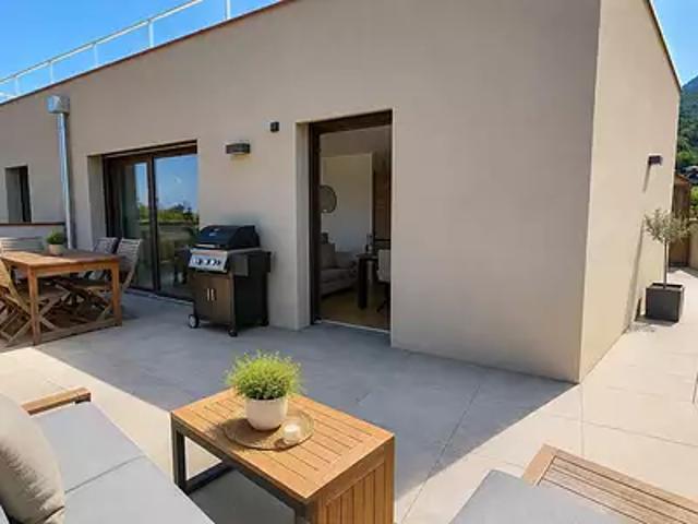Machilly 74140 Achat / Vente appartement 2 pièces t2 au dernier étage terrasse