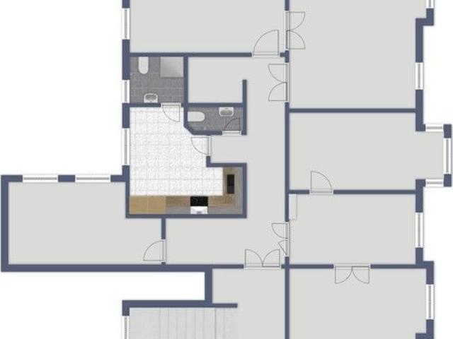 Macht was draus! Hier gibt es kaltmietfreie Zeit für Selbermacher! Eine 6 Raum Wohnung in guter Lage. Perfekt für WG´s.