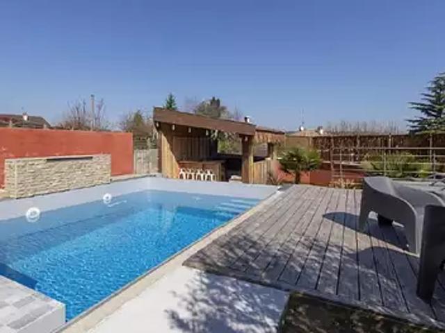 Charnay lès Mâcon 71850 Achat / Vente maison 6 pièces t6 piscine jardin