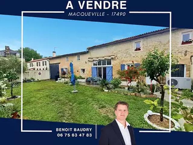Macqueville 17490 Achat / Vente maison 8 pièces t8 garage