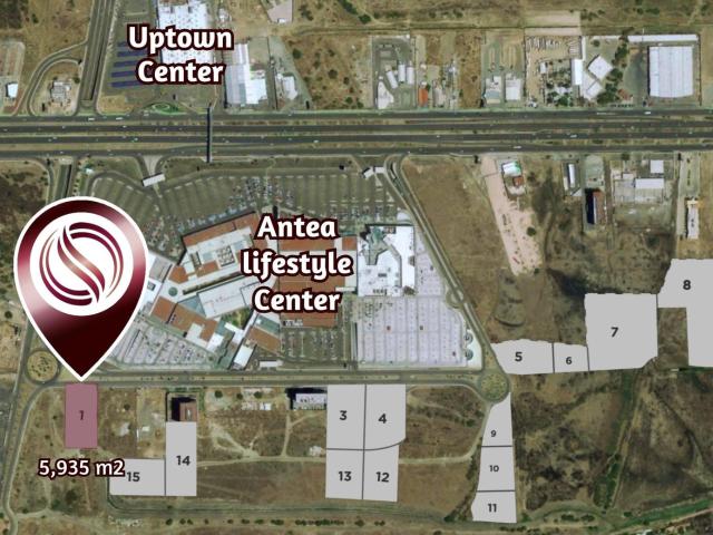 Macrolote de 5,935 m2 uso mixto, en zona comercial, en venta Quer?taro