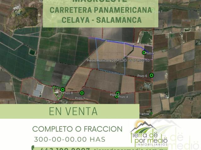 Macrolote en Venta en Carretera Panamericana Cuota Celaya Salamanca