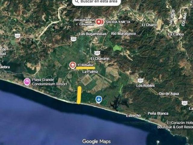 Macroterreno frente al Océano Pacífico. Costalegre, Jal. Oportunidad de Dsllo. Turístico e Inversión