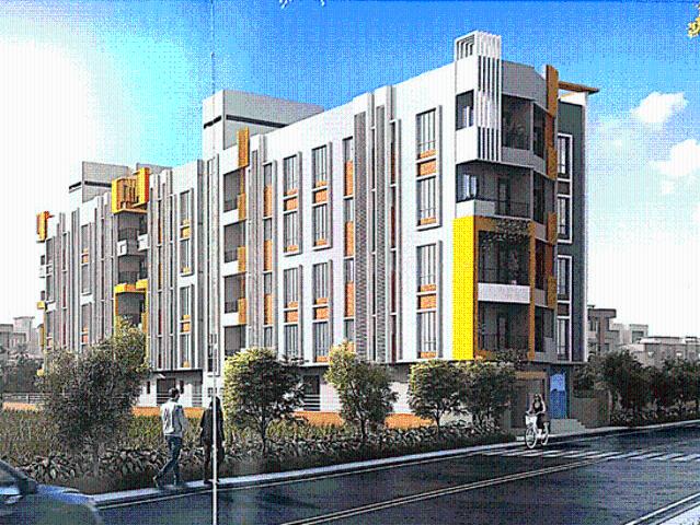 Tinkanya Apartment,Madhyamgram 1 BHK Apartment For Sale Kolkata