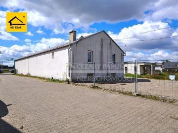 Magazyn i biuro 300 m2 z ogrzewaniem, ogrodzony teren