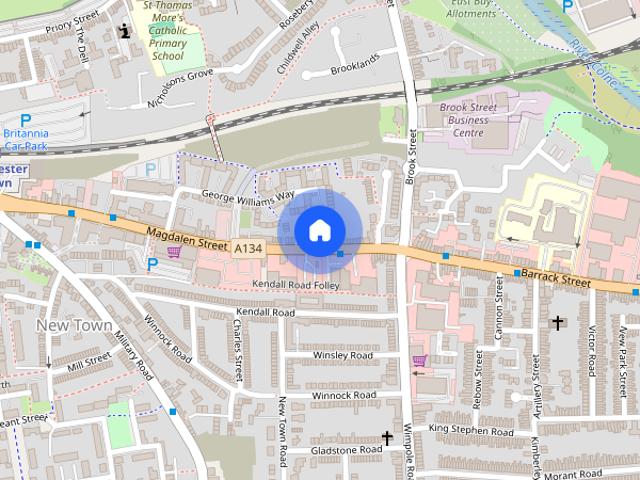Magdalen St, Colchester, CO1