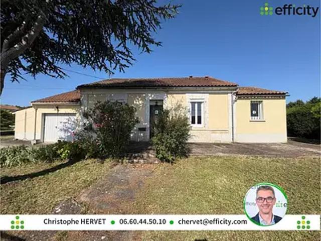 Magnac sur Touvre 16600 Achat / Vente maison 5 pièces t5 jardin terrasse