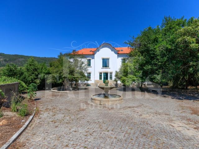 Magnífico Palacete com Piscina e Campo de Ténis em Abragão Penafiel