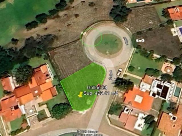 Magnífico Terreno en Fracc. Club de Golf Tequisquiapan, Grillos 28, Sup. 423.41 m2