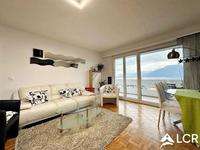 Magnificent furnished short stay 3.5p / 2 bedrooms / Balcony lake view