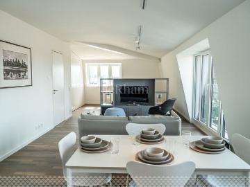 Magnificent luxury loft located in the attic – Chailly neighborhood