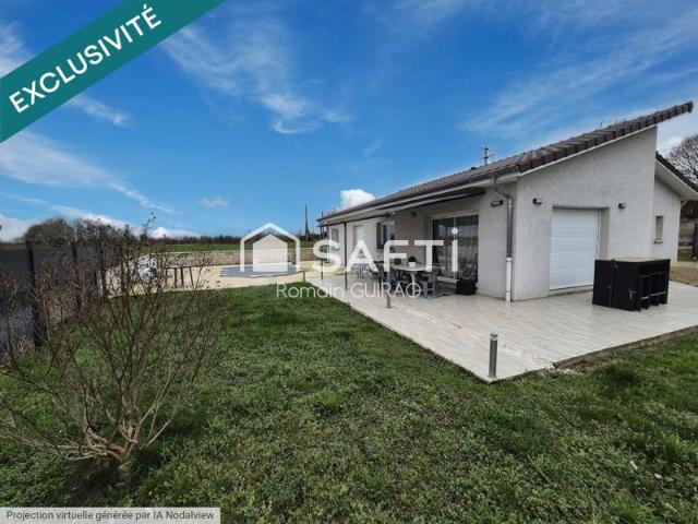 Magnifique maison 6 pièces avec piscine