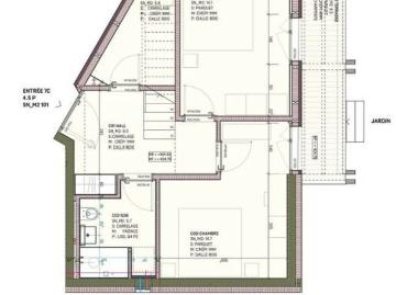 Magnifique maison contiguë de 4.5 pièces en construction