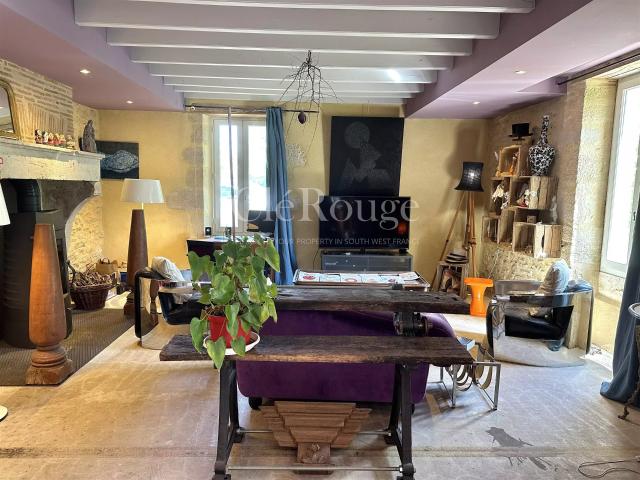 Magnifique maison en pierre à égale distance de Duras et de. 250m² Monségur