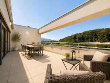 Magnifique attique de 3,5 pièces avec terrasse de 30 m² – Puidoux