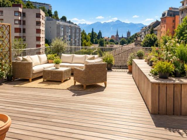 Magnifique attique immense terrasse de 70 m² Lausanne