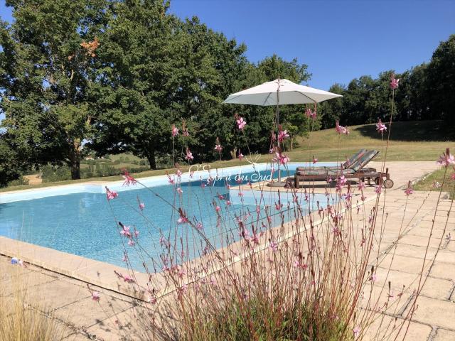 Magnifique ancien propriété viticole de caractère sur 32 hec. 289m² Castelnau de Montmiral