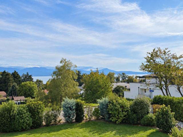 Magnifique appartement meublé de 4,5 pièces Terrasse Vue lac