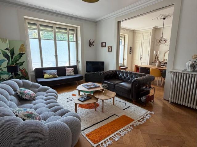 Magnifique appartement avec jardin aux Eaux Vives