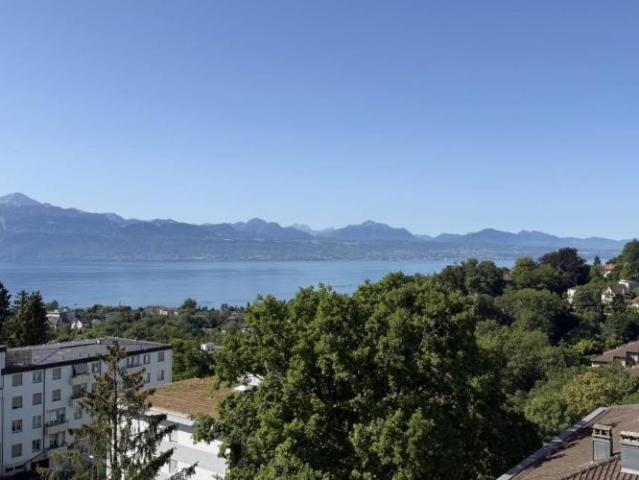 Magnifique appartement en duplex de 6 pièces ? Vue panoramique lac et