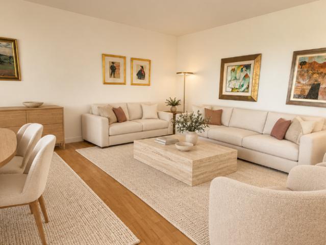 Magnifique appartement lumineux avec de généreuses terrasses à Anières