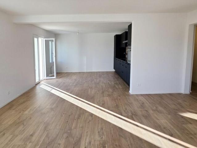 Magnifique appartement rénové de 4,5 pièces avec balcon à Montet