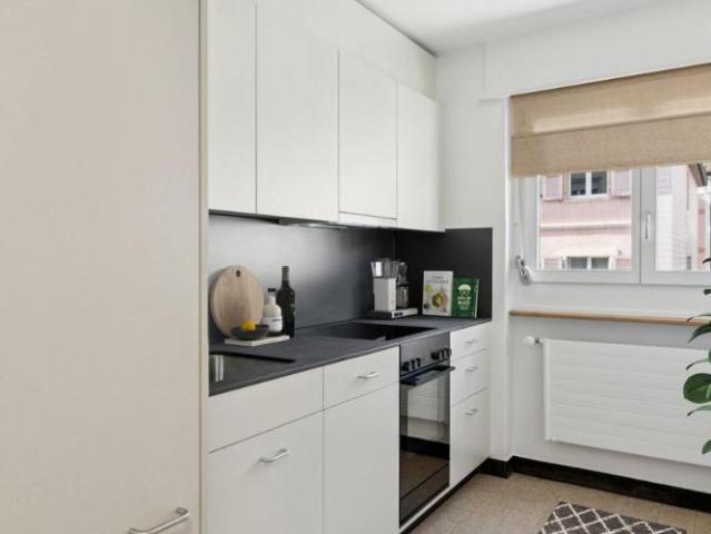 Magnifique appartement rénové de 3 pièces avec terrasse et ascenseur