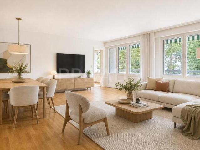 Magnifique appartement traversant dans un environnement verdoyant au coeur de Florissant