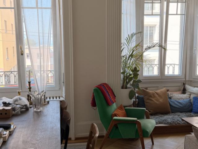 Magnifique appartement traversant de 3,5 pièces, à proximité du centre