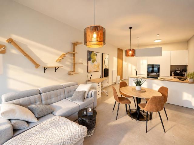 Magnifique appartement 1ch avec terrasse au centre de Tilff