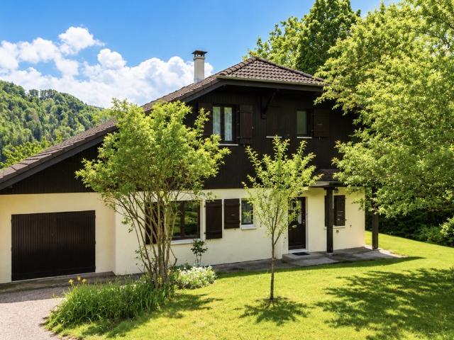 MAGNIFIQUE CHALET DANS UN ECRIN DE VERDURE SUR LA COMMUNE DE SAINT ANDRE DE BOEGE