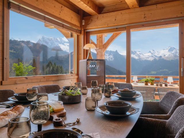 Magnifique chalet jumelé sur les hauteurs de La Croix Fry 135m² Manigod