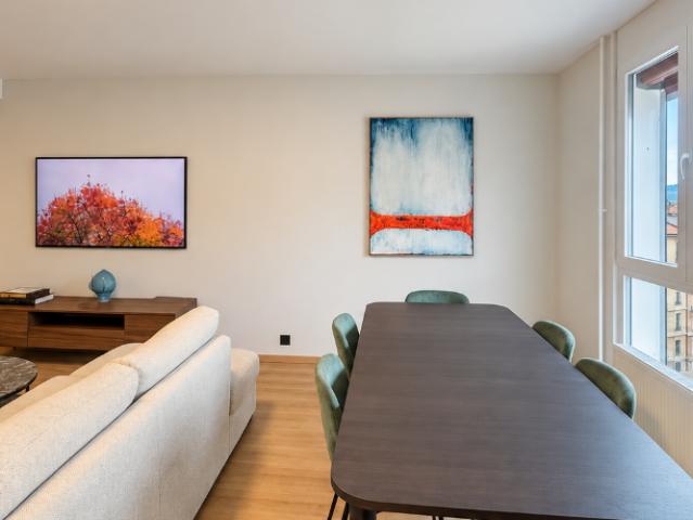 Magnifique duplex entièrement rénové au dernier étage