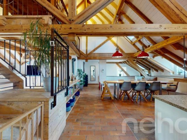 Magnifique Duplex sous les toits: l'espace et l'esprit d'une maison